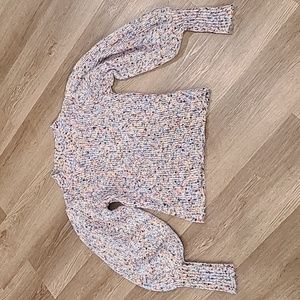 Q & A Puff Sleeve Sweater